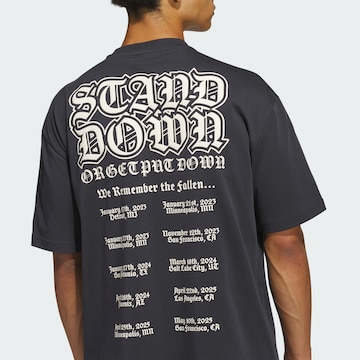 ADIDAS PERFORMANCE Functioneel shirt 'Anthony Edwards Stand Down' in Grijs