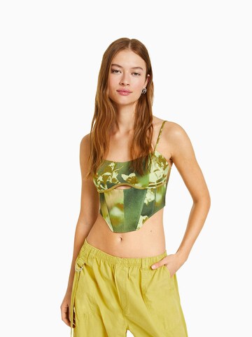 Bershka Top in Grün: predná strana