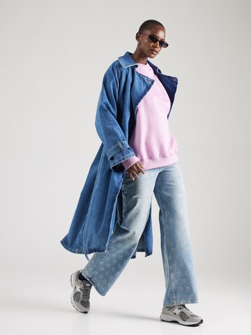 OH APRIL - Sweatshirt em roxo