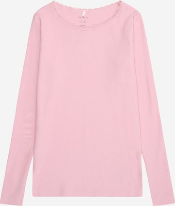 NAME IT Shirt 'NMFKAB' in Pink: front