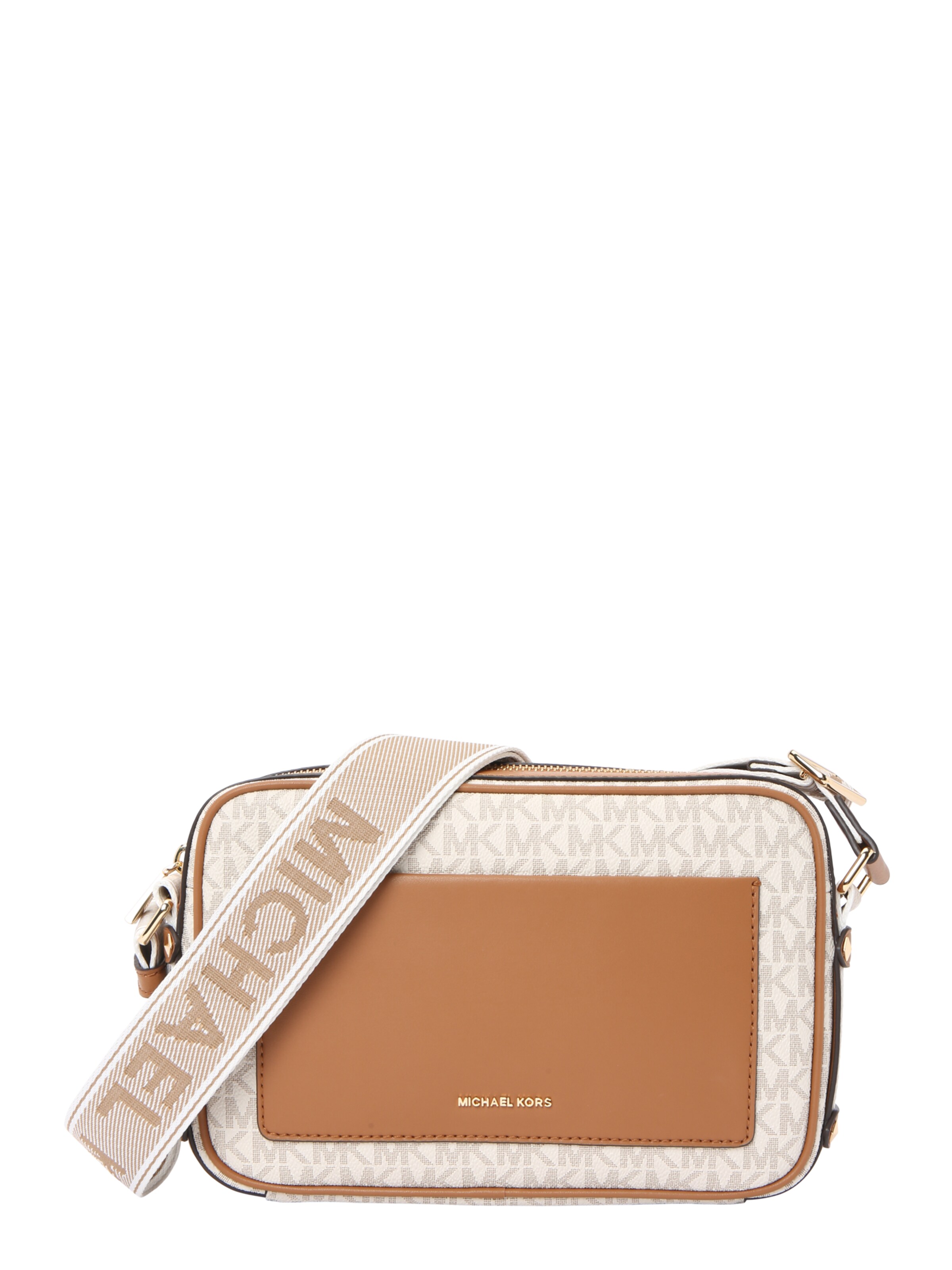 MICHAEL Michael Kors Crossbody bag in White: front