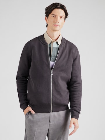 ARMEDANGELS Strickjacke 'AGAAMO' in Grau: Vorderseite