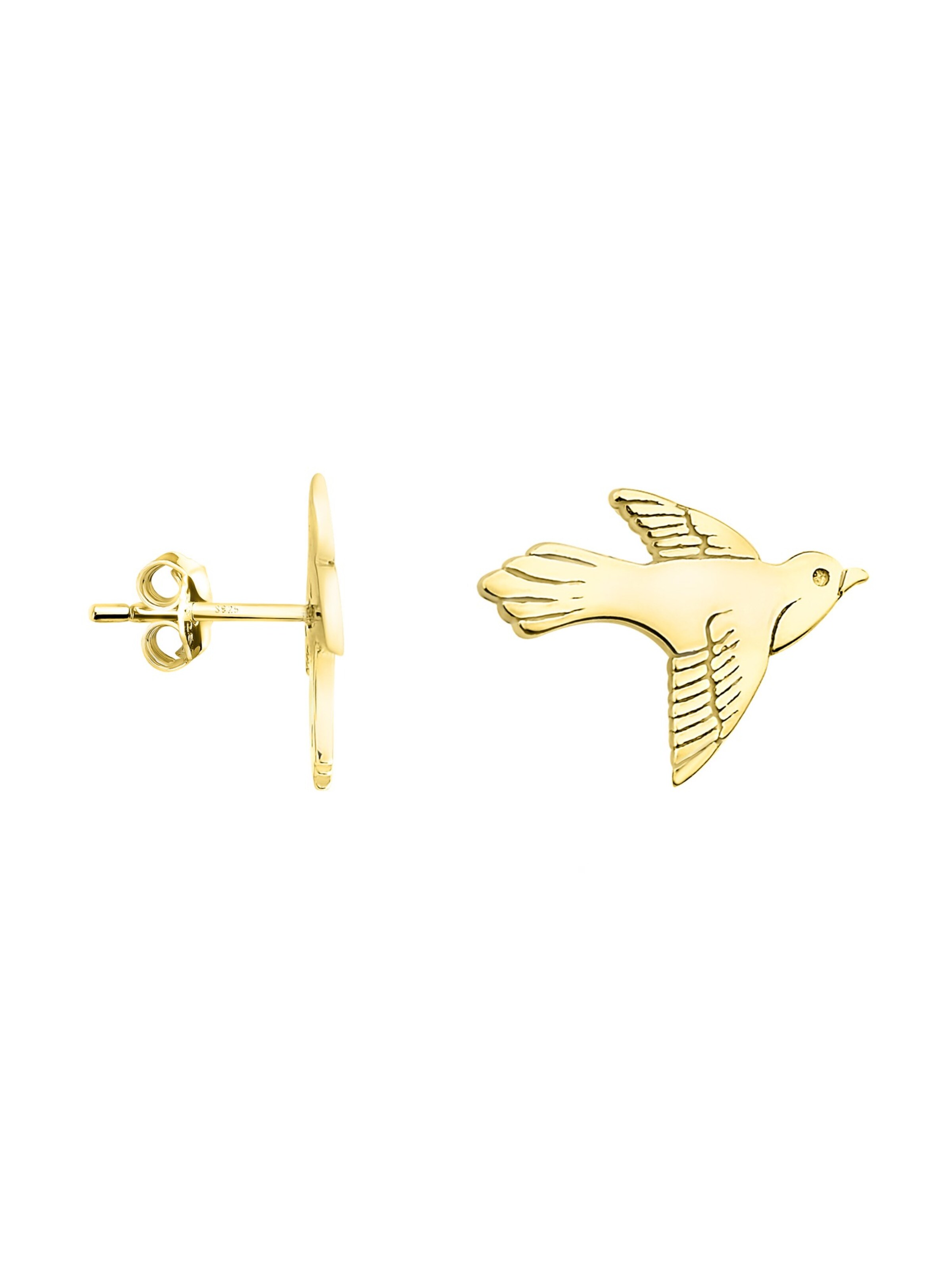 Sofia Milani Ohrringe 'Bird'‌‌‌‌‌‌‌‌ in Gold: Vorderseite