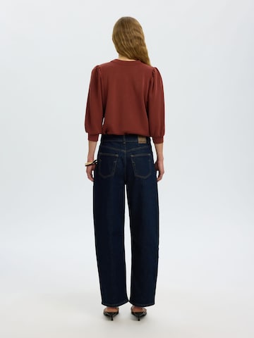 SELECTED Sweatshirt in Rot