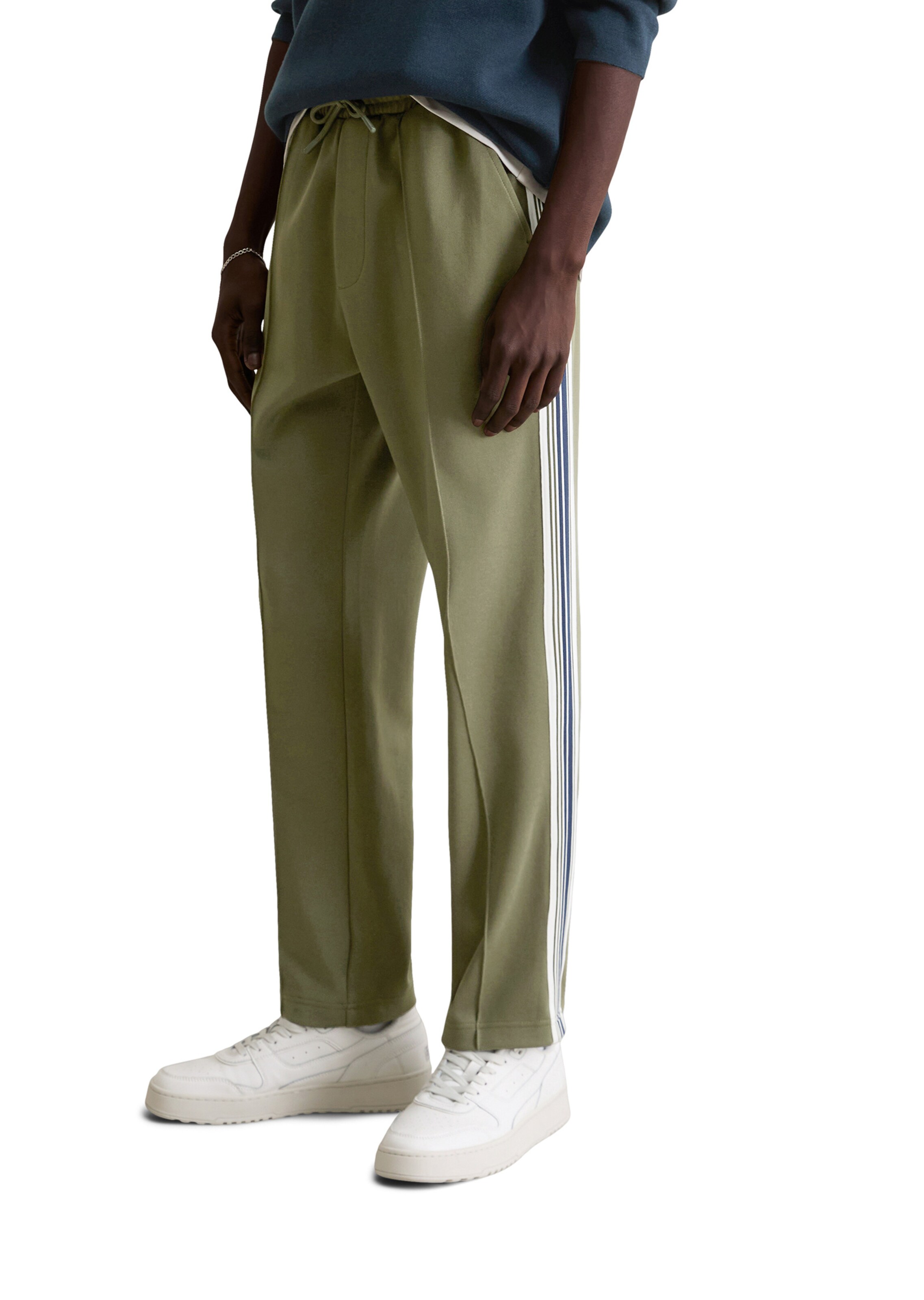 Marc O'Polo DENIM Loosefit Broek in Groen