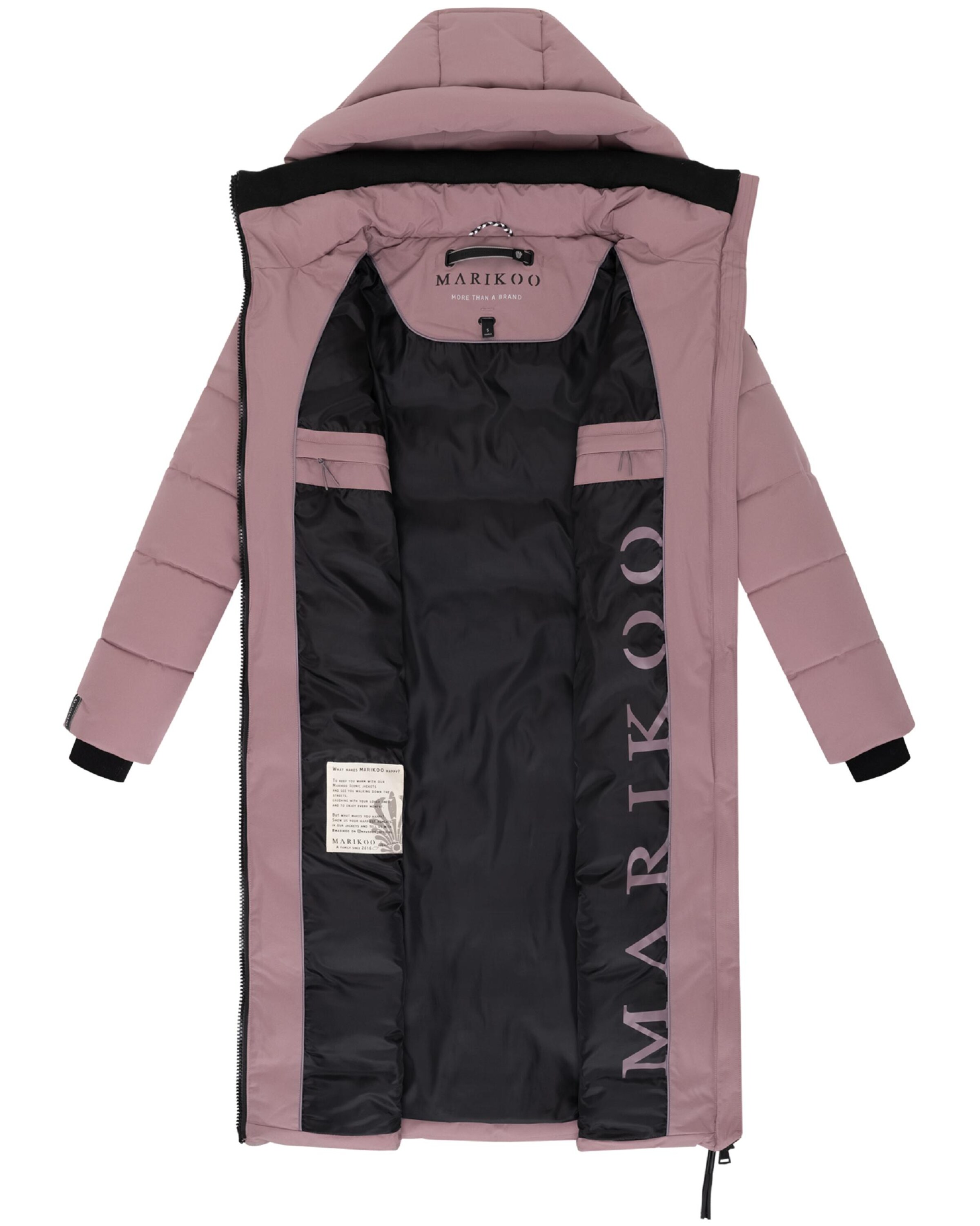 Palton de iarnă 'Lanitaa XVI' de la MARIKOO pe mov