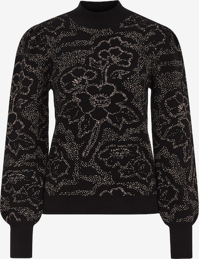 WE Fashion Sveter - čierna / strieborná, Produkt