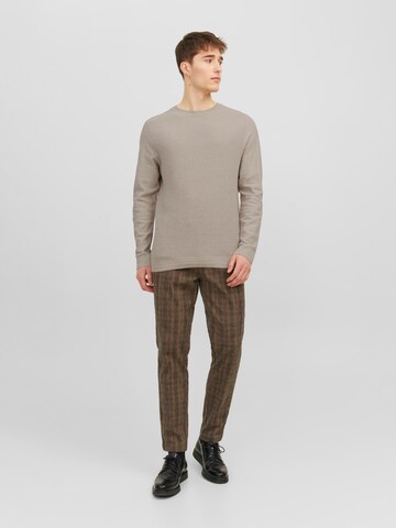 Pull-over 'Anderson' JACK & JONES en beige