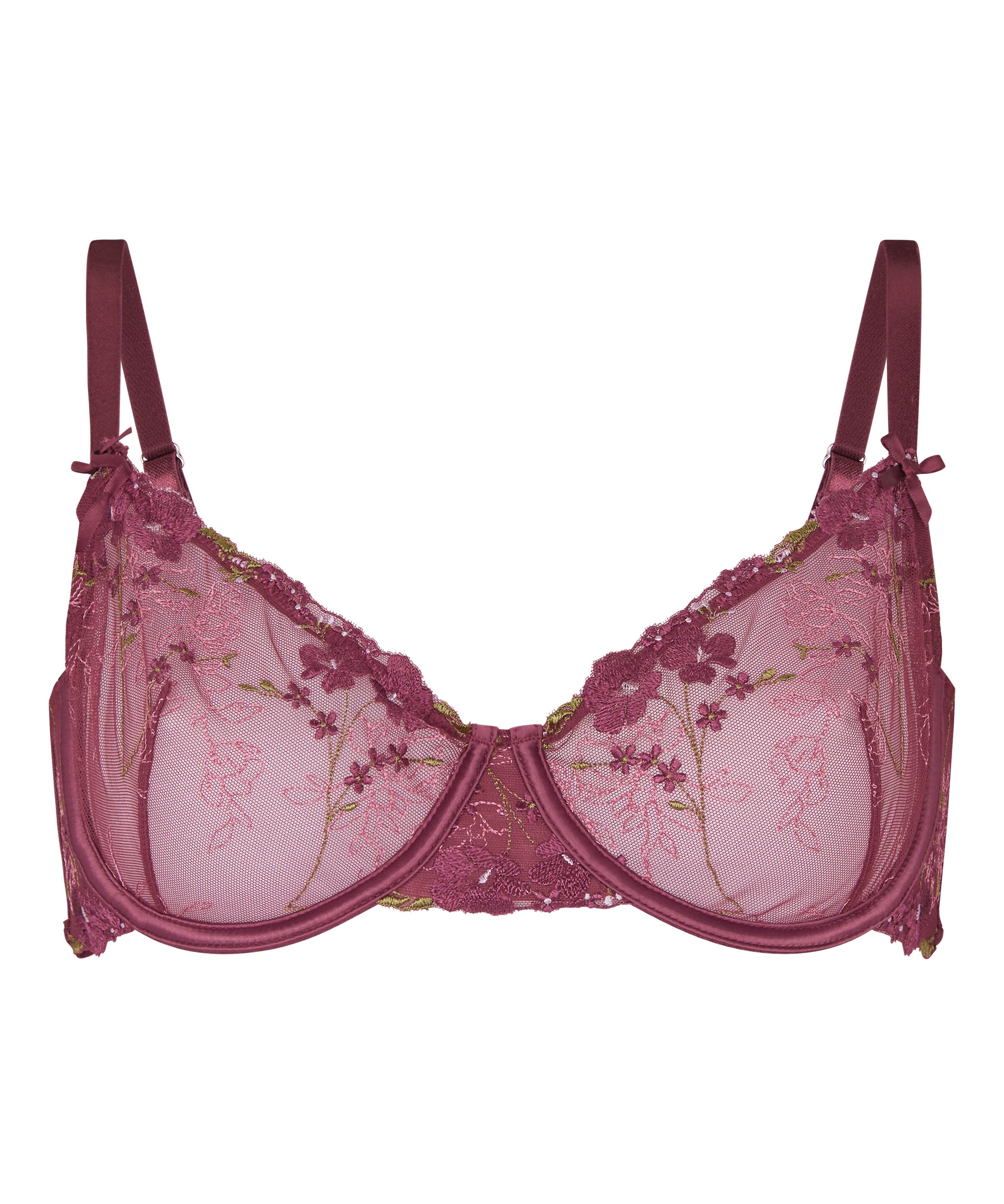 Hunkemöller Push-up BH in Lila: Vorderseite