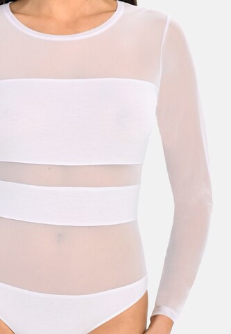 Shirtbody TEYLI en blanc