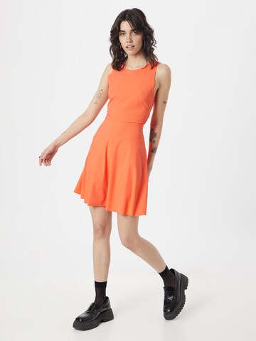 PATRIZIA PEPE Φόρεμα σε πορτοκαλί: μπροστά