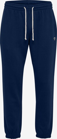 Hummel Tapered Pants 'Bee' in Blue: front