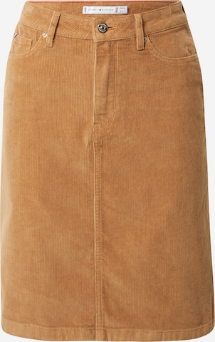 TOMMY HILFIGER - Falda en marrón: frente