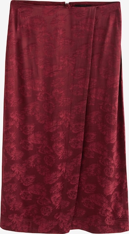 Next - Saia em vermelho: frente