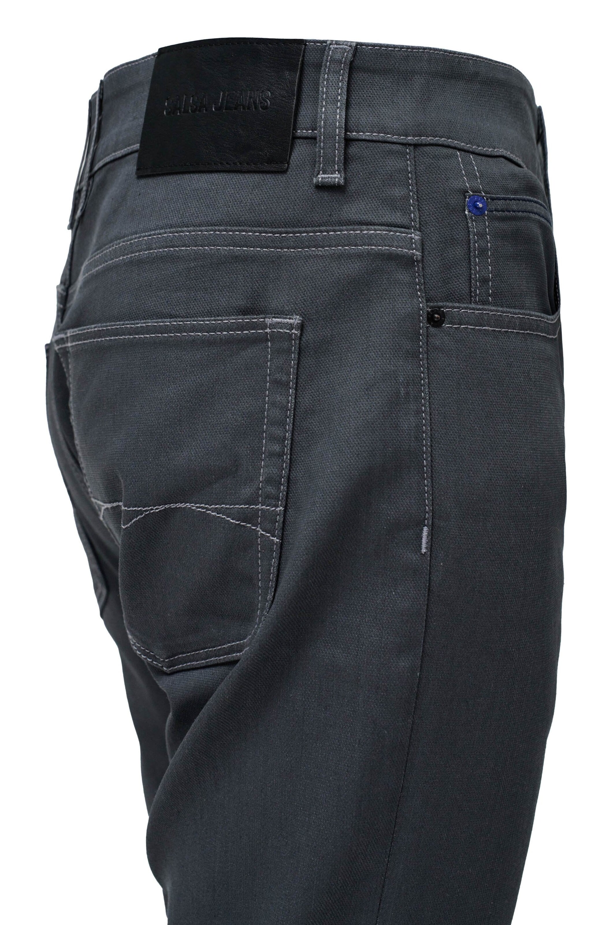 Salsa Jeans Slimfit Hose in Grau