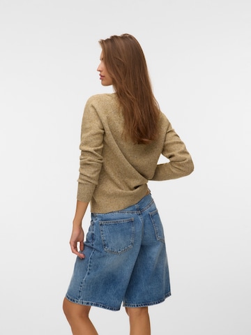 VERO MODA Sveter 'VMDoffy' - Hnedá
