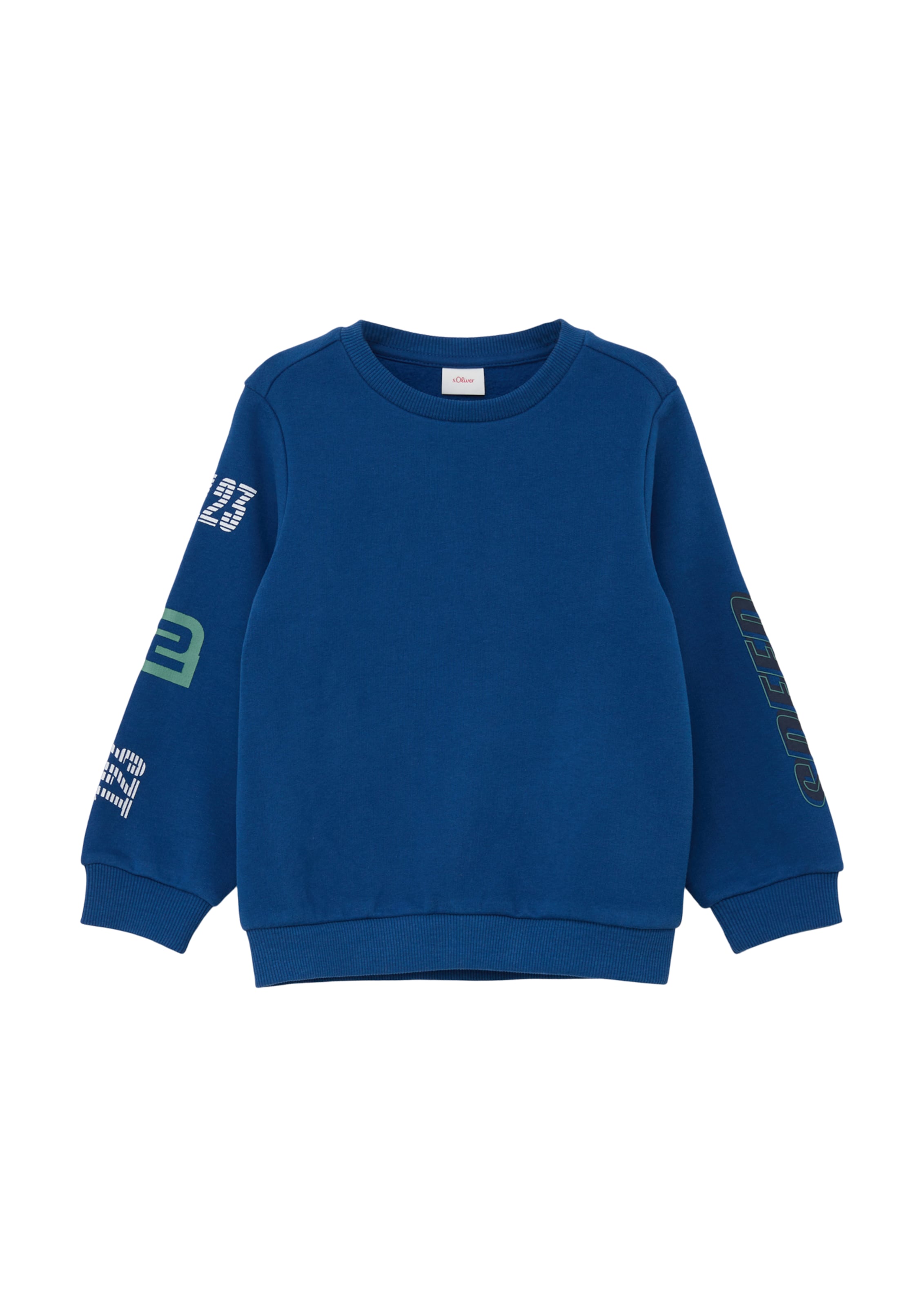 s.Oliver Sweatshirt in Blue: front