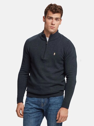 MCS Trui 'Axel' in Blauw: voorkant