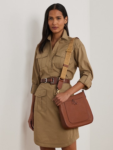 Lauren Ralph Lauren Crossbody bag 'CAMERYN 27' in Brown