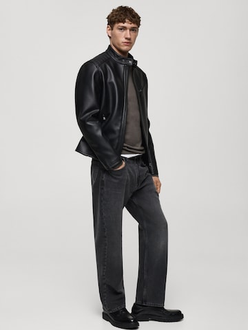 MANGO MAN Jacke 'Joseno3' in Schwarz