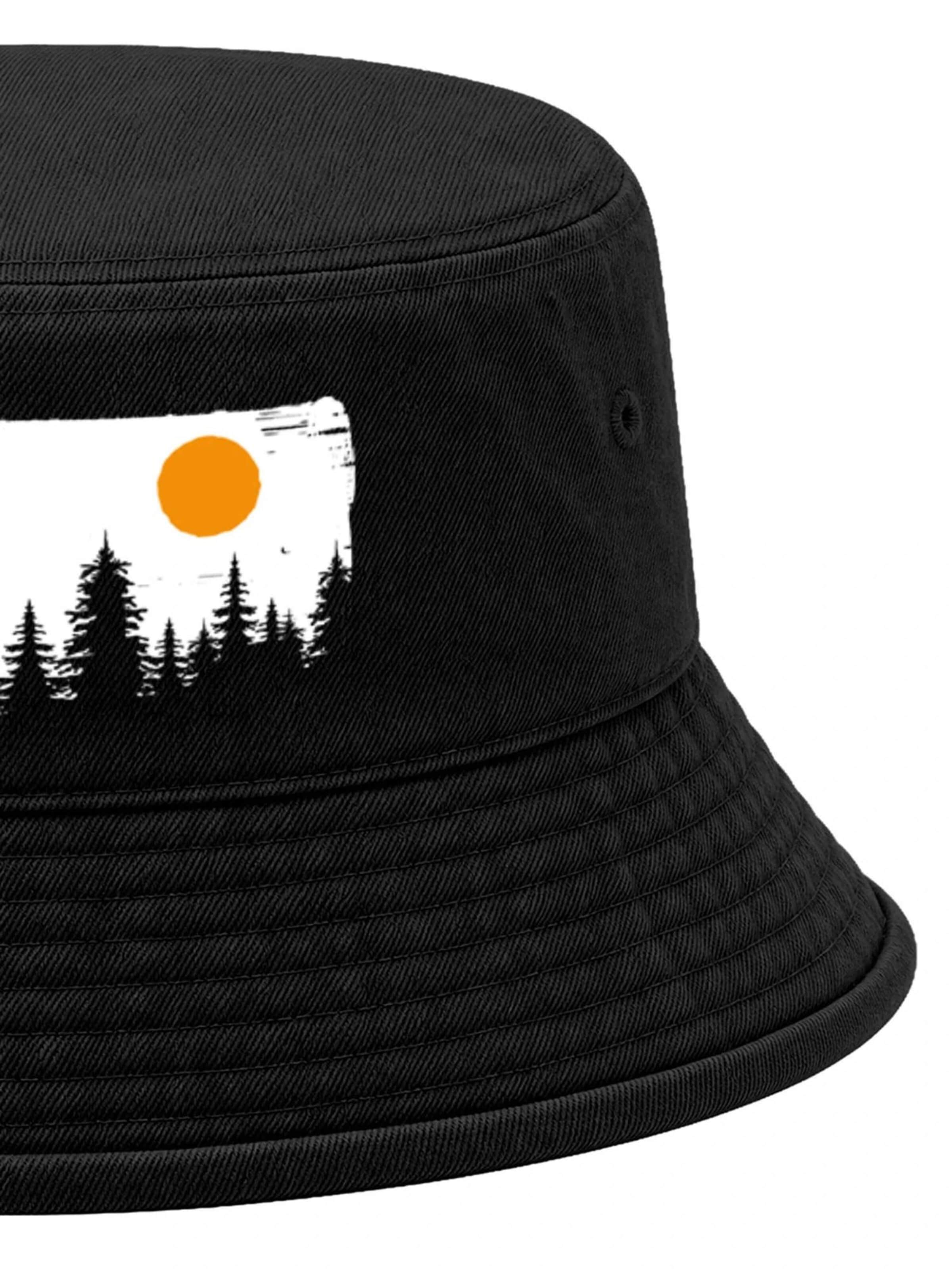 Neverless Hat 'Braumkette' in Black