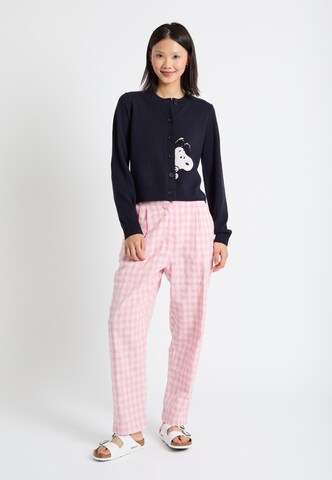 Chinti & Parker Cardigan 'Sneeky Snoopy' i blå