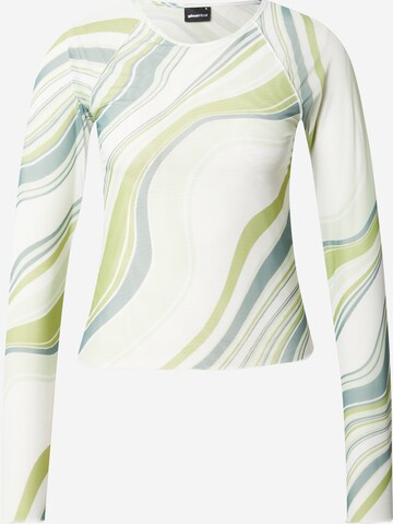 Gina Tricot Shirt 'Heather' in Green: front
