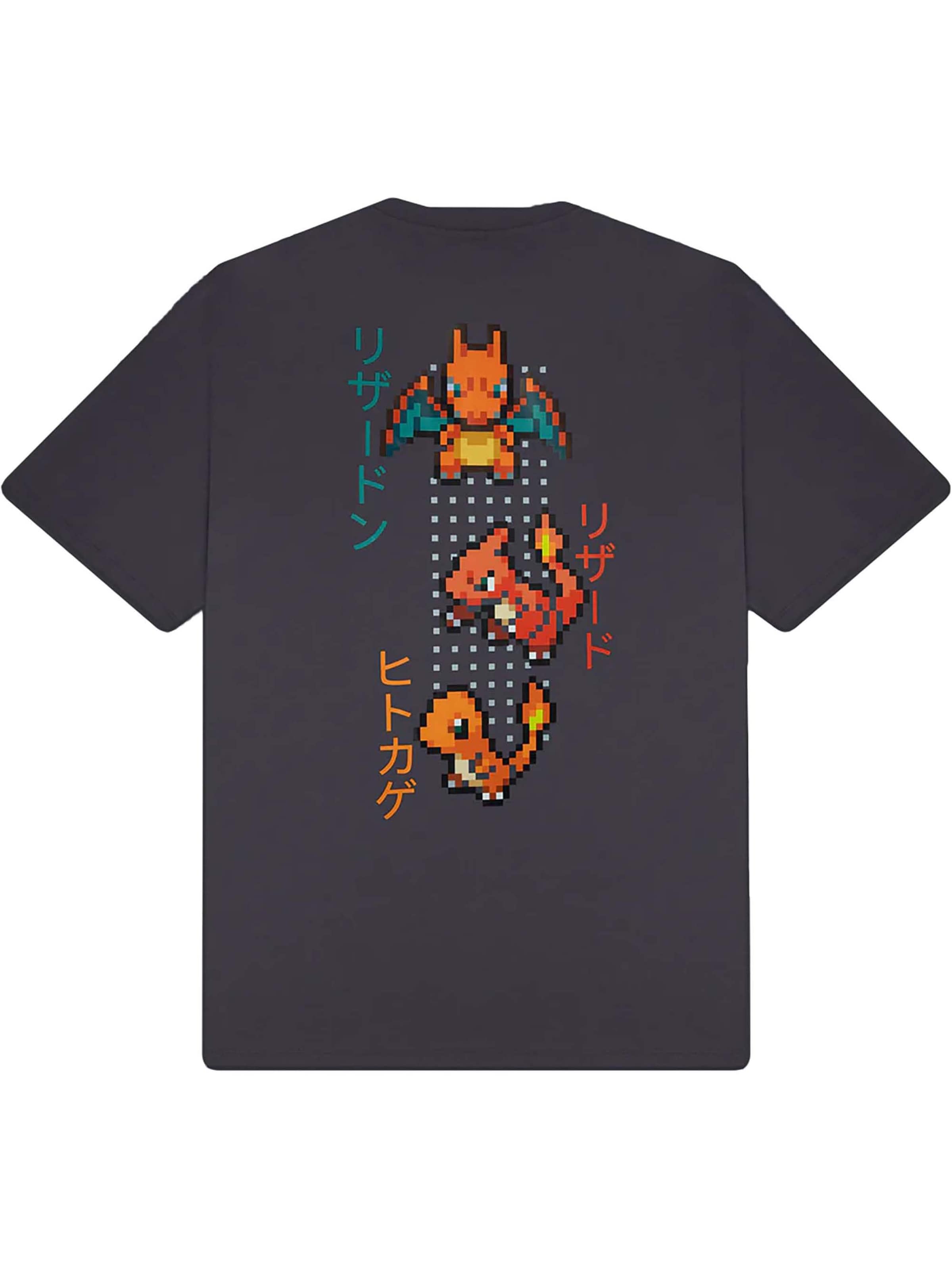 DOLLY NOIRE Shirt 'Glurak' in Black