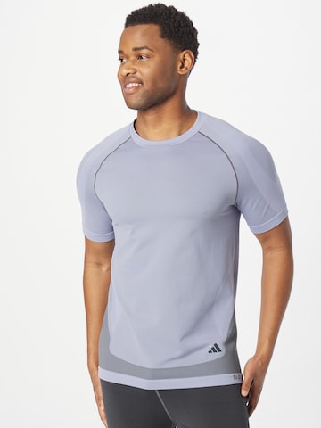 T-Shirt fonctionnel 'Prime' ADIDAS PERFORMANCE en violet : devant