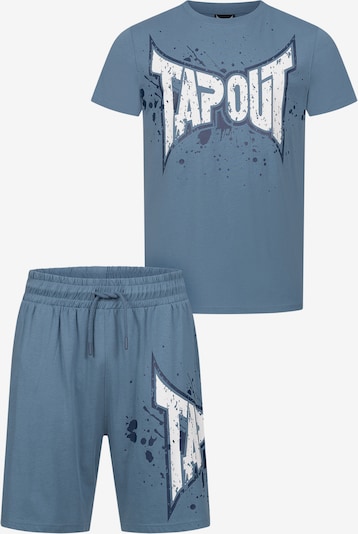 Tapout Odjeća za vježbanje 'Dunlab' u golublje plava / bijela, Pregled proizvoda