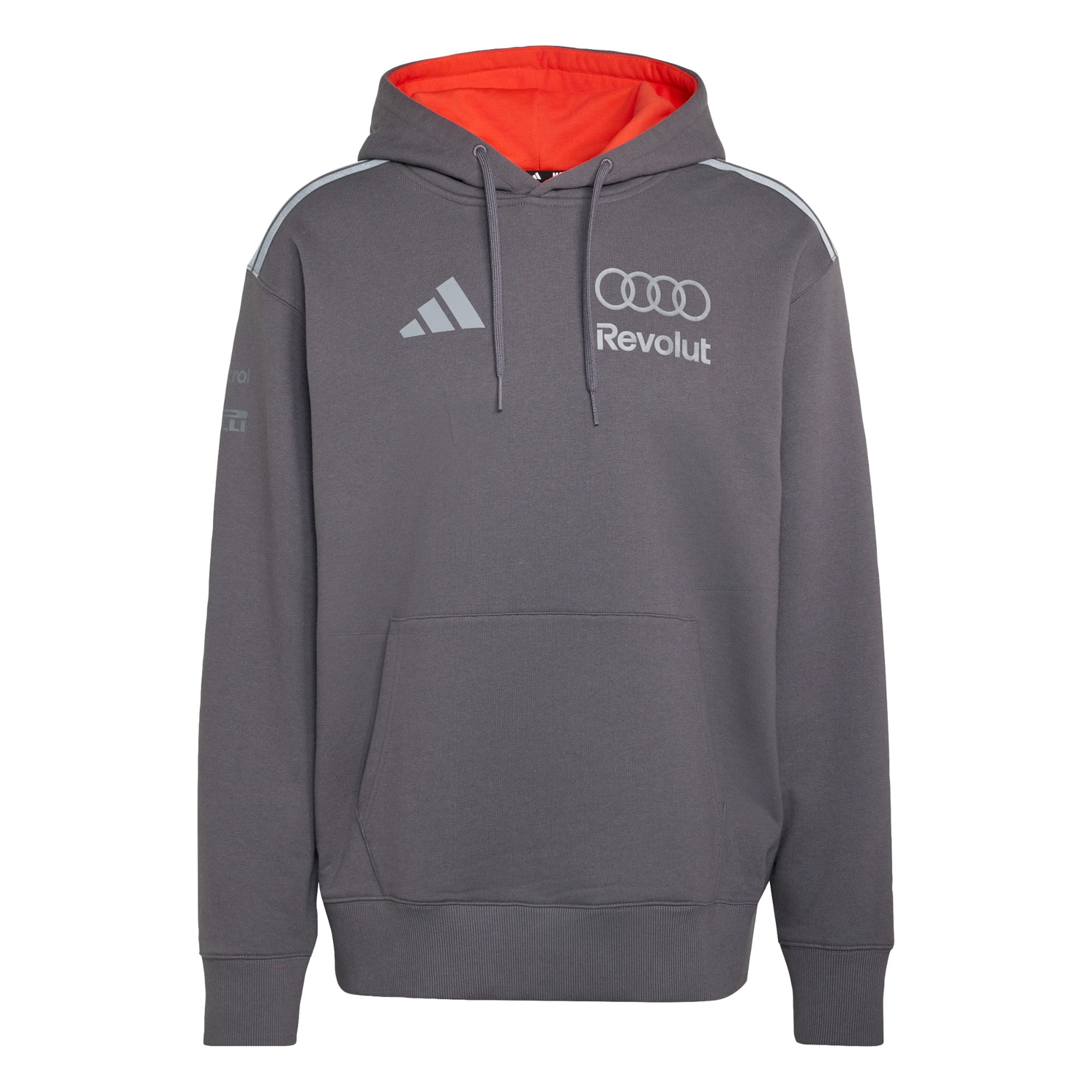 ADIDAS PERFORMANCE - Camiseta deportiva 'Audi Revolut F1 Team Driver' en gris: frente