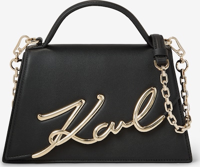 Karl Lagerfeld Handtasche in gold / schwarz, Produktansicht
