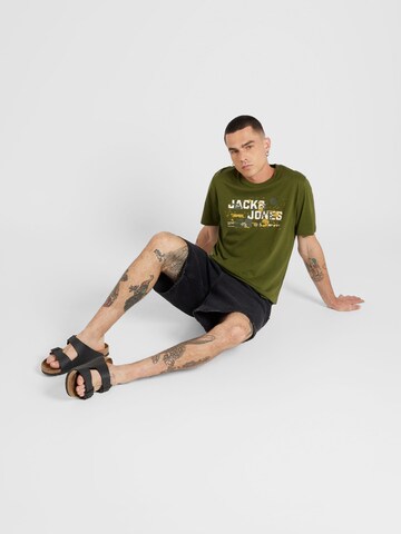 JACK & JONES Μπλουζάκι σε πράσινο