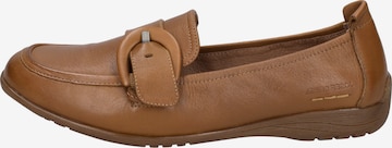 JOSEF SEIBEL Moccasins 'Fenja 19' in Brown: front