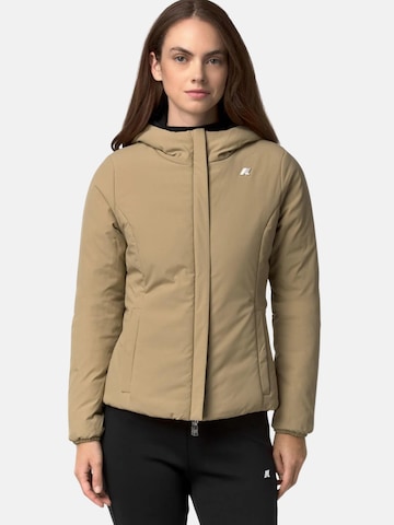 K-Way - Chaqueta de invierno 'K-WAY LILY ST WARM DOUBLE GIUBBINO' en beige