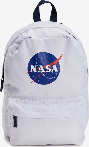DeFacto Backpack 'NASA' in White: front