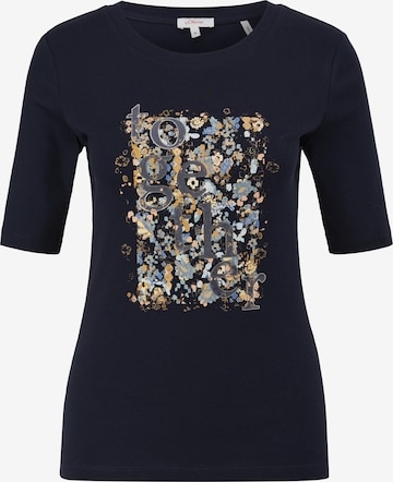 s.Oliver Shirt in Blue: front