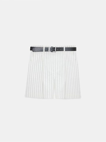 Wide leg Pantaloni di Dilvin in bianco: frontale
