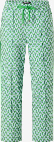 ÆNGELS Loose fit Pants in Green: front