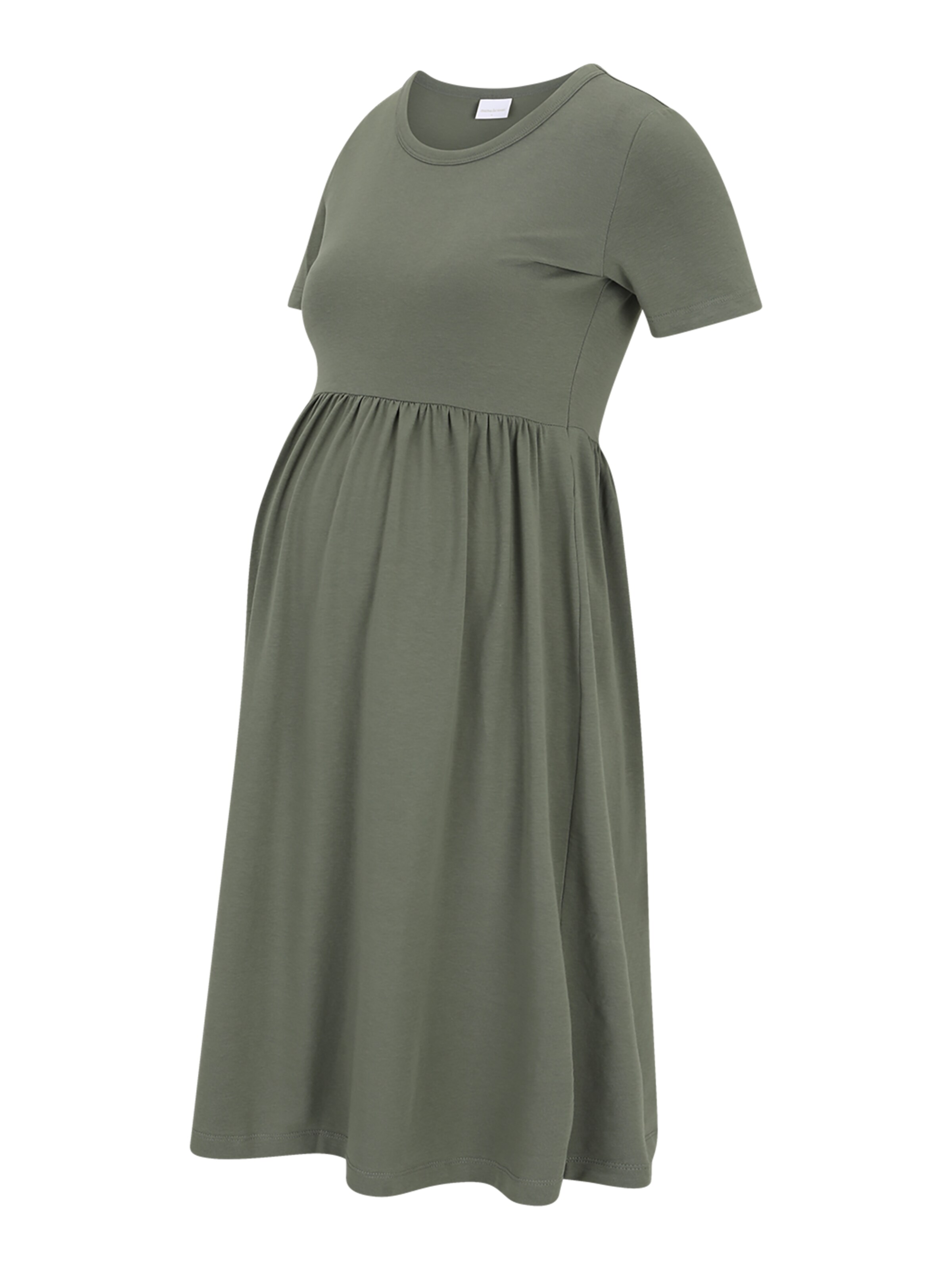 Abito 'MLMia' di MAMALICIOUS in verde: frontale