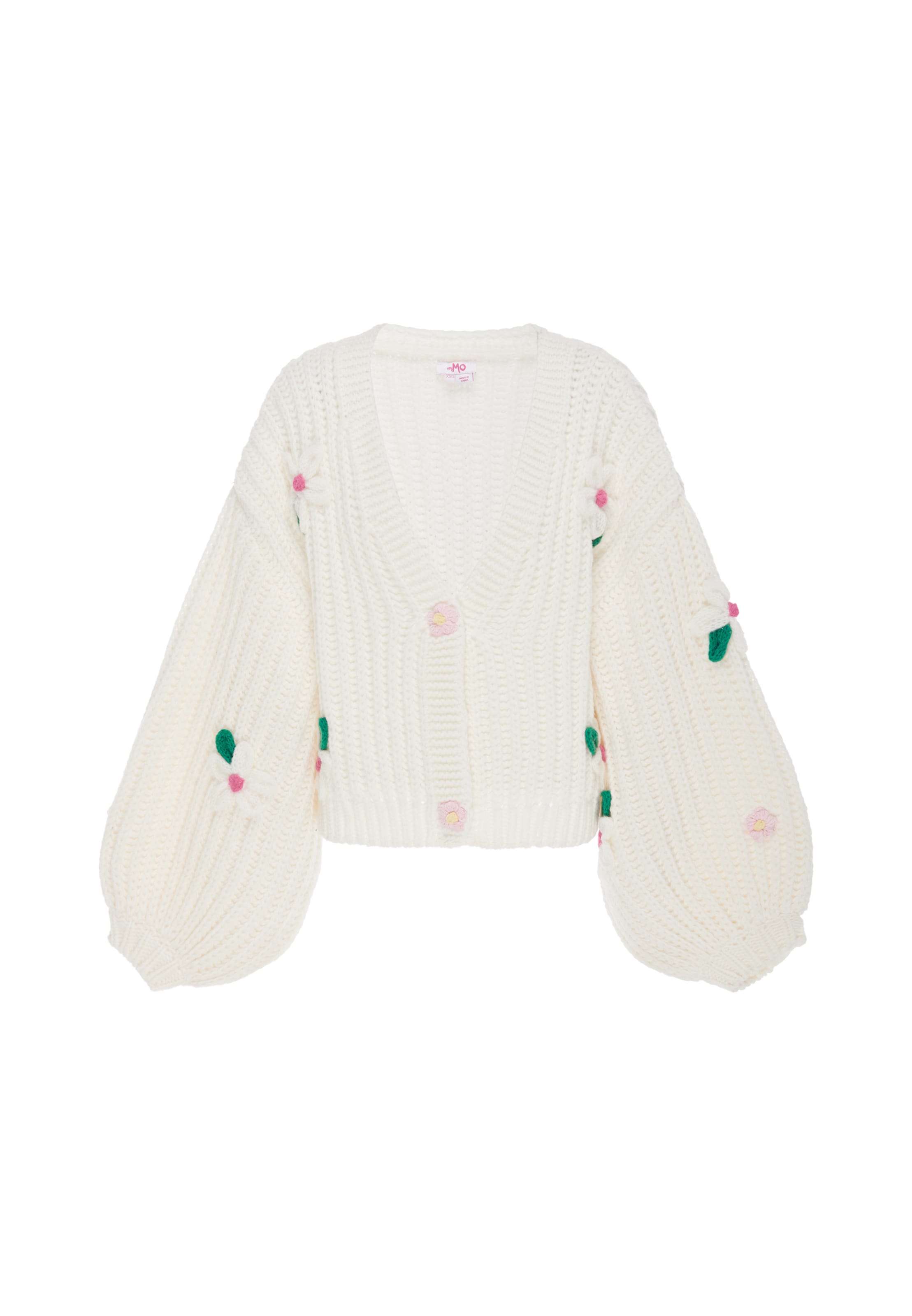 MYMO Casaco de malha em XS-S em abe / offwhite, Vista do artigo