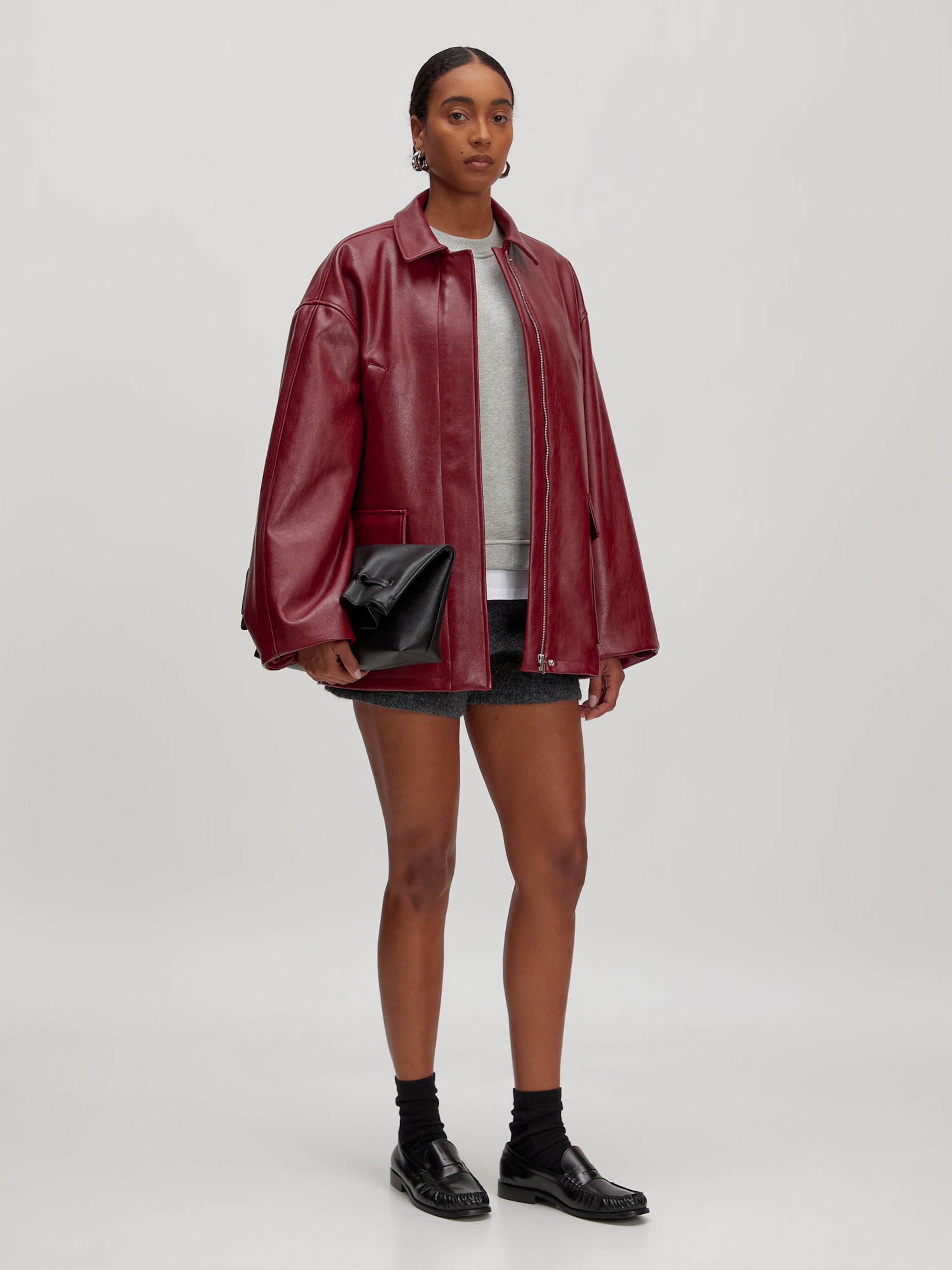 EDITED Producten Broek 'Stevie' Grijs