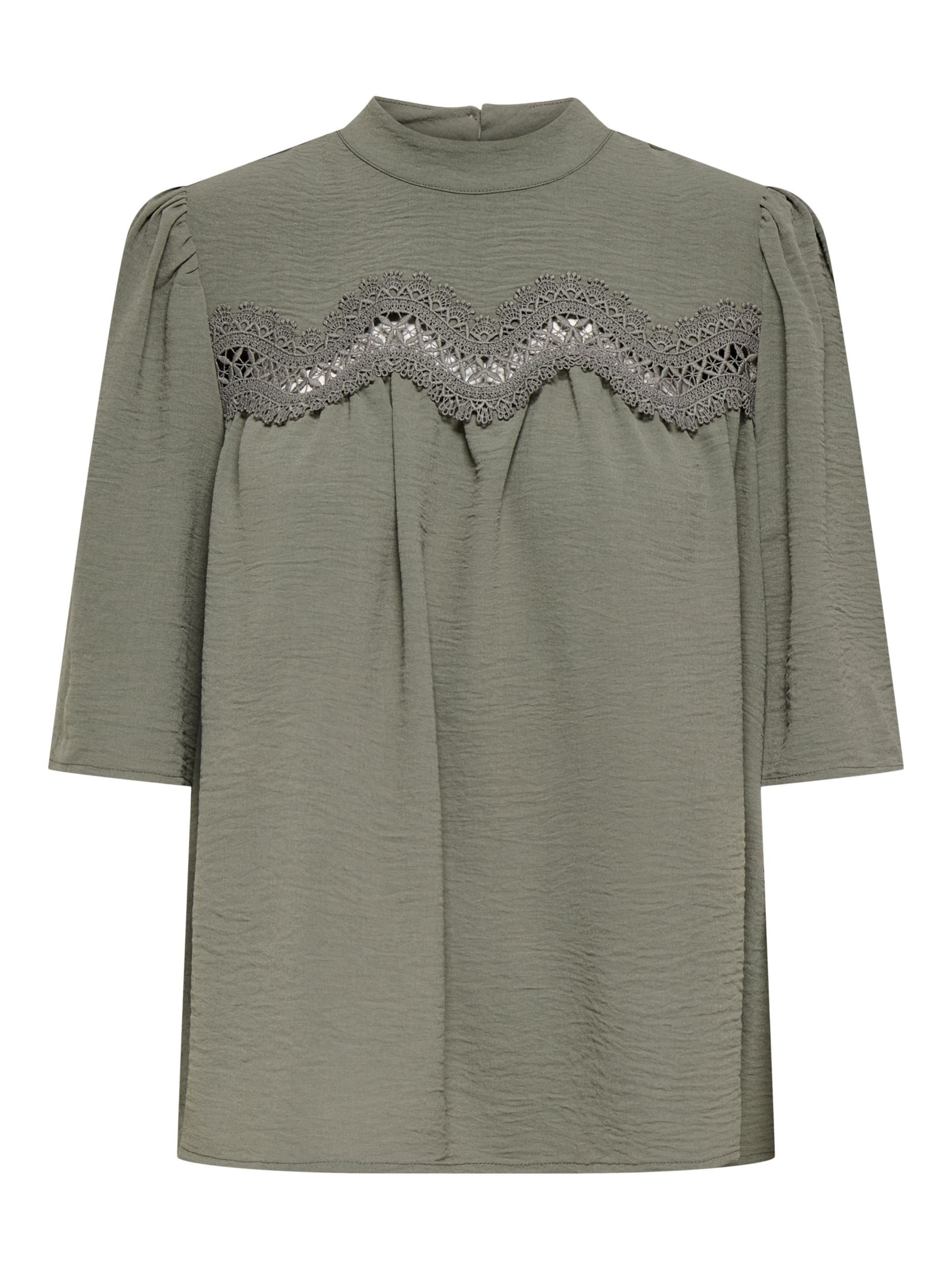 Camicia da donna 'ONLMette' di ONLY in verde: frontale