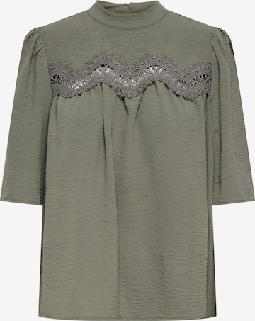 Camicia da donna 'ONLMette' di ONLY in verde: frontale