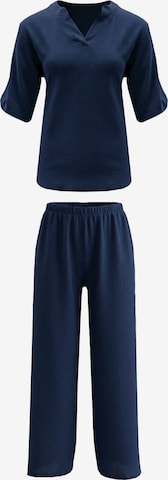 Completo pantalone di Imily Bela in blu: frontale