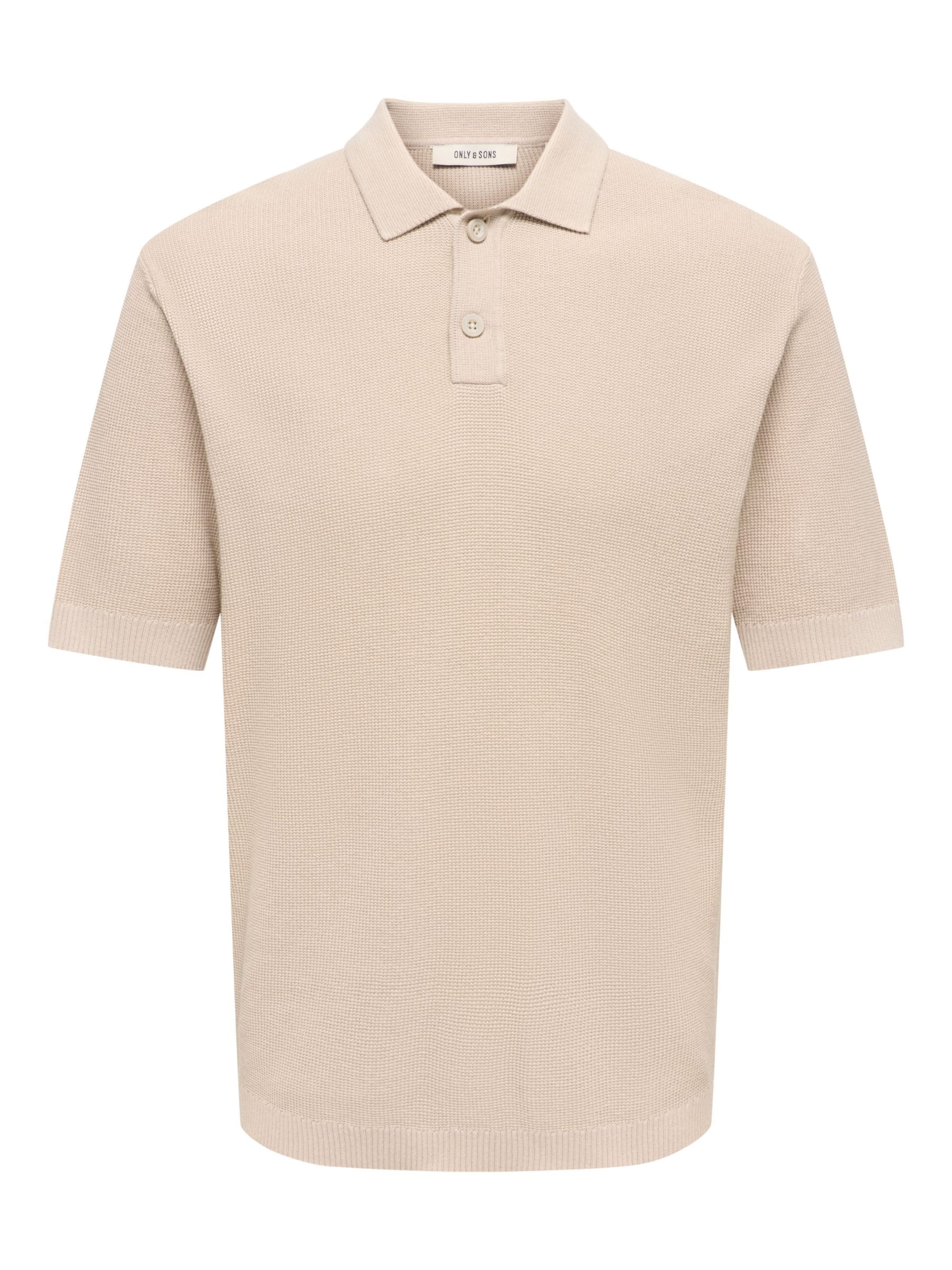 Pull-over 'ONSTony' Only & Sons en beige : devant