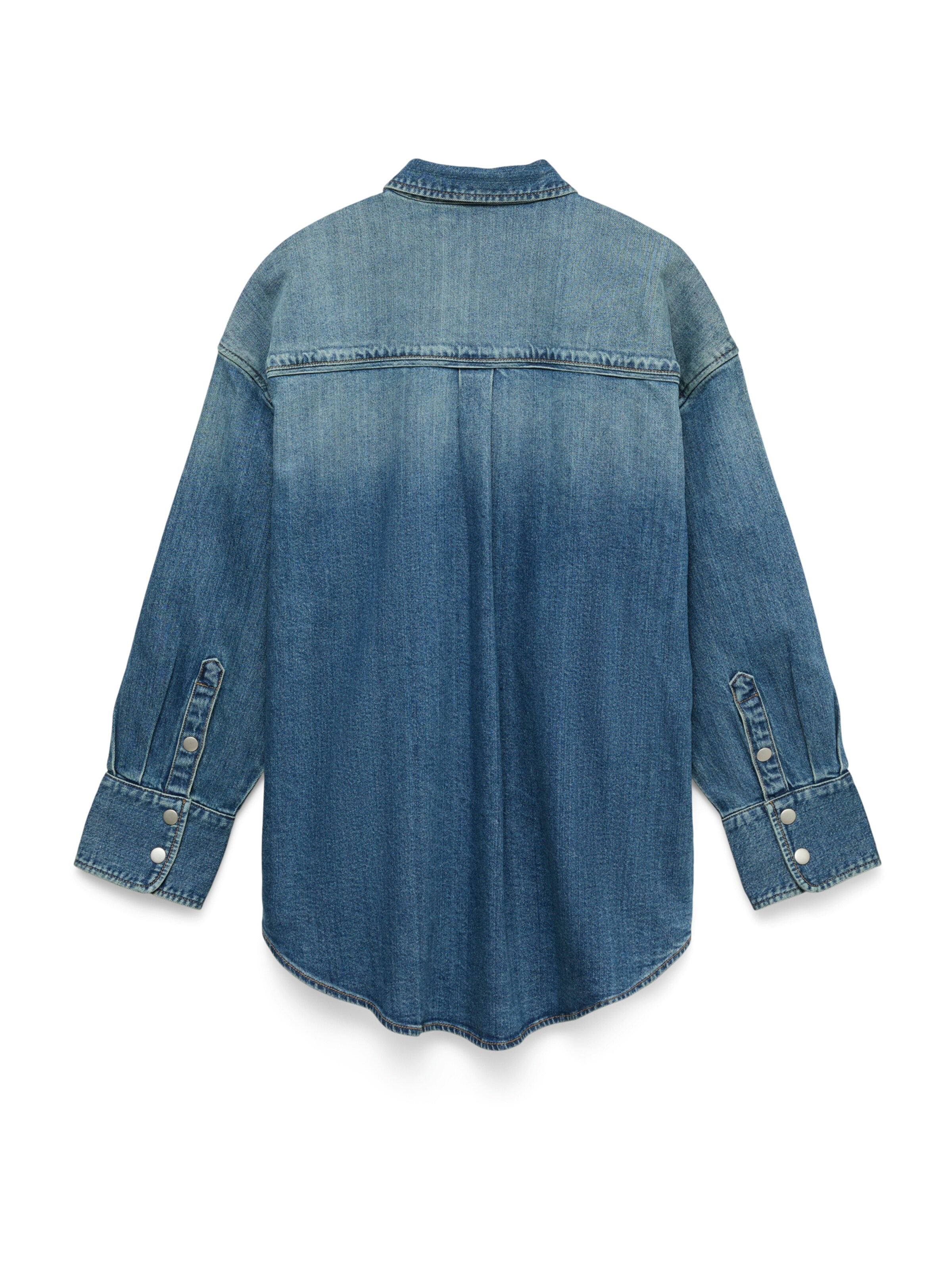 VERO MODA Bluza 'VMLIA ZELDA' | modra barva