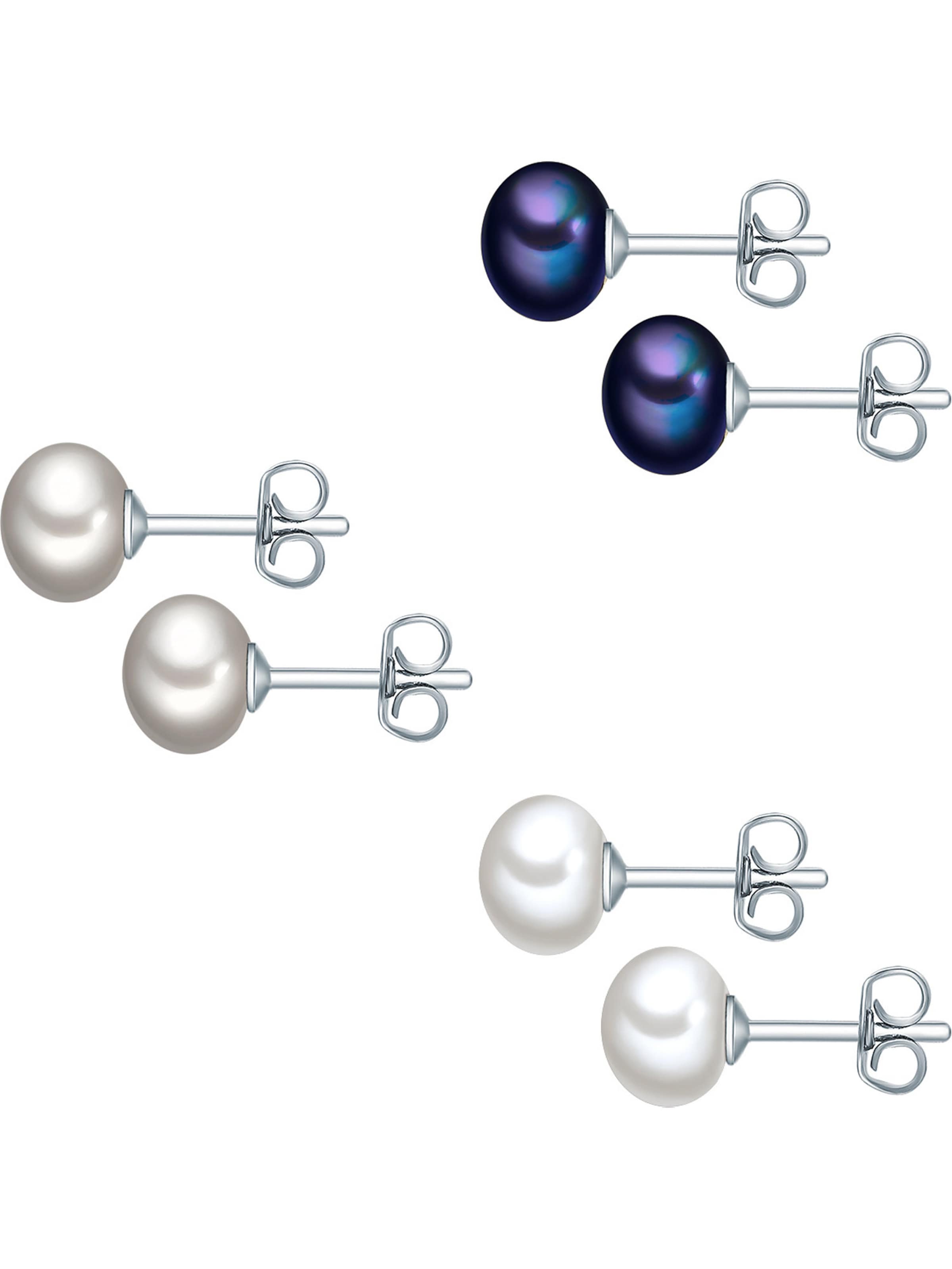 Valero Pearls Oorbellen in Zilver