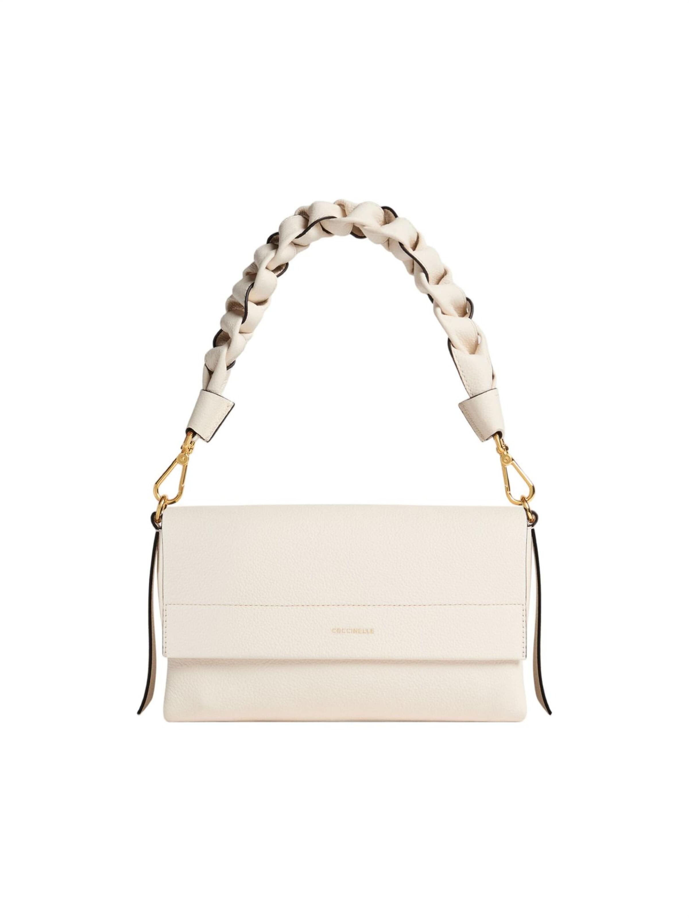 Borsa a mano 'COCCINELLE Boheme S26 5' di Coccinelle in bianco: frontale