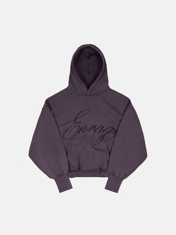 ENRAGE Sweatshirt 'SCRIPT' in Lila: Vorderseite